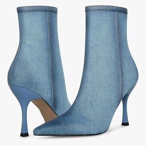 Steve Madden Brecken Pointed-Toe Booties - Size 8.5M